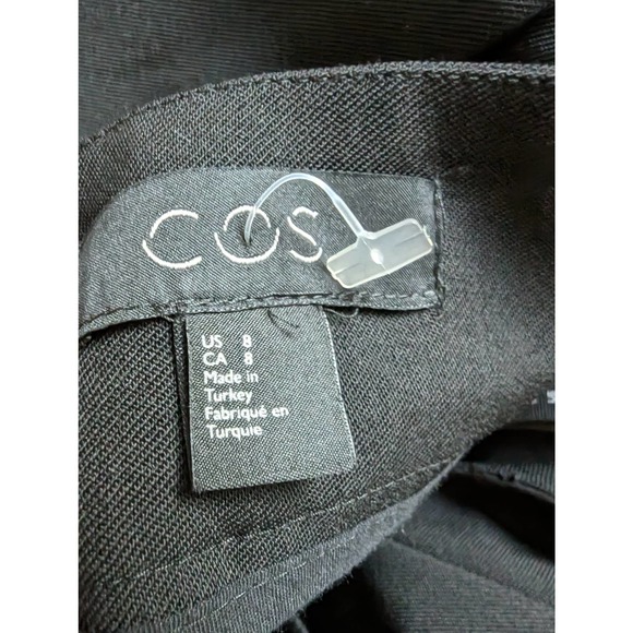 NWOT COS Wool Wide Leg Cross Back Jumpsuit Size 8 - Picture 7 of 16